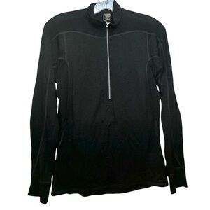 Patagonia Performance Baselayer Wool Knit 1/4 4 Zip Top Lightweight Top Sweater